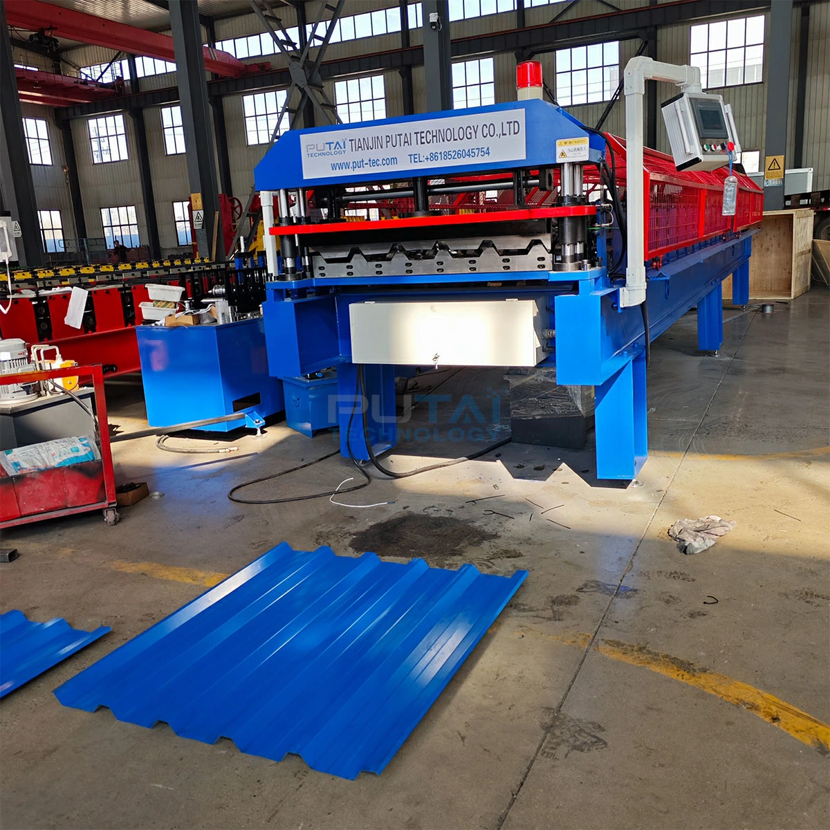 trapezoidal roof forming machine roof sheet roll forming machine trapezoidal roof panel machine